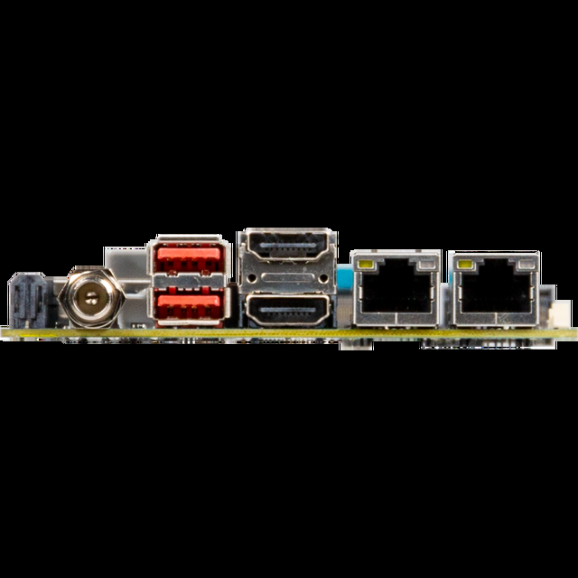 GIGAIPC QBi-N97A Embedded Compact Board With Intel Processor N97 Single Channel DDR5 Memory 1 X COM 1 X SATA 6Gb/s 6 X USB TPM On Board - OEM