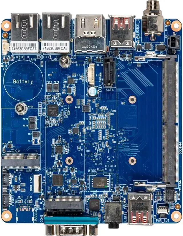 GIGAIPC QBi-N97A Embedded Compact Board with Intel Processor N97 Single Channel DDR5 memory 1 x COM 1 x SATA 6Gb/s 6 x USB TPM on board - OEM