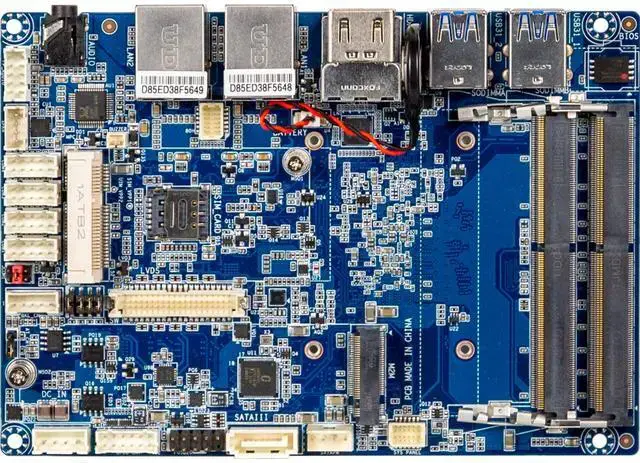 GIGAIPC QBiP-6412A 3.5" SubCompact Embedded Motherboard with Intel Celeron J6412 Processor Dual Channel DDR4 memory 4 x COM 1 x SATA 6Gb/s 4 x USB 3.2 Gen 1 2 x USB 2.0 - OEM