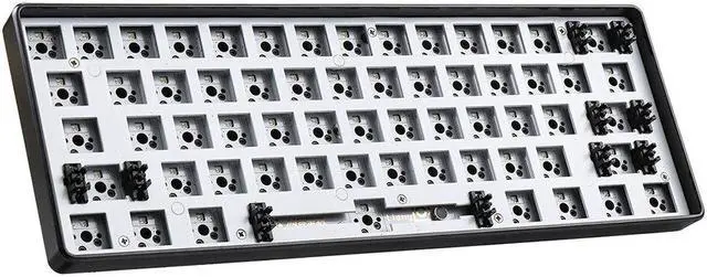GK61X GK61XS Keyboard Kit Hot Swappable 60% RGB Wired bluetooth Dual Mode PCB Mounting Plate Case Keyboard Customized Kit