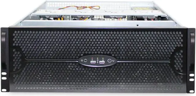 GPU Server chassis 4U storage big data server redundant power supply lower air cooling server chassis empty chassis