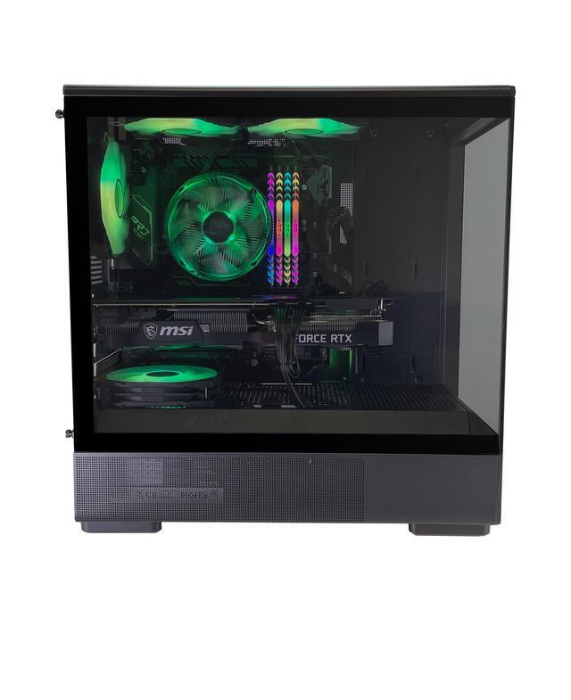 GRI Gaming Desktop I7-13700K 32GB DDR4 RTX 4070 12GB 1TB NVMe Zalman 3 Fans WiFi 6E Built-in