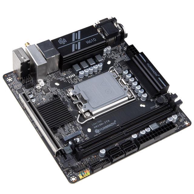 H610M Motherboard LGA 1700 ITX DDR4 Support 12 13 Gen Intel Core CPU NVME CNVI SATA 3.0