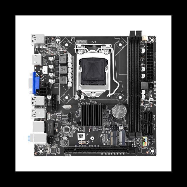 H61S Computer Motherboard ITX Small Board Support DDR3 Memory LGA 1155 CPU Office Home Desktop Motherboard