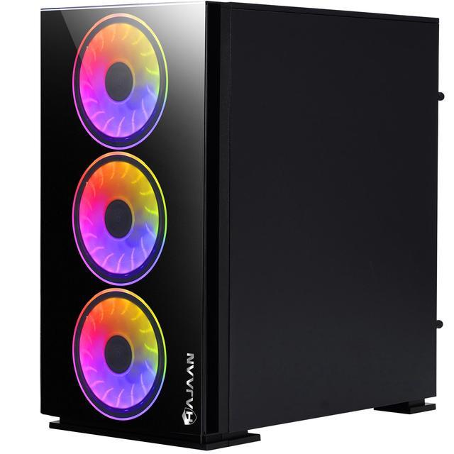 HAJAAN BREEZE Gaming Desktop PC Intel Core I5 11400F Processor Up To 4.40GHz NVIDIA GeForce RTX 3050 6GB 1TB NVME SSD 32GB DDR4 RAM 3200 Wi-Fi Bluetooth Windows 11 Pro