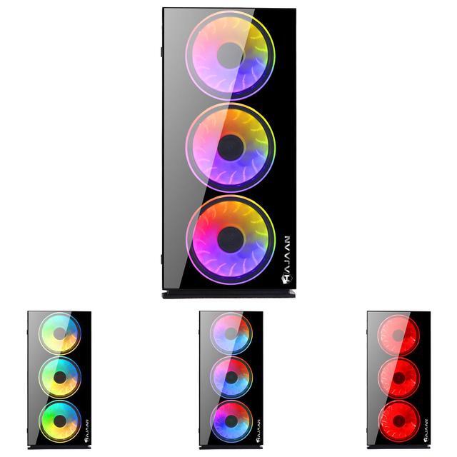 HAJAAN BREEZE PRO Gaming Desktop Tower PC - AMD Ryzen 7 5700G Processor 16GB DDR4 RAM 512GB SSD Nvidia GeForce GTX 2060 6GB WIFI Windows 11 Pro