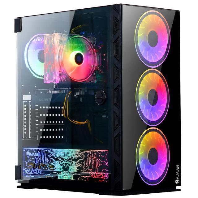 HAJAAN BREEZE PRO Gaming PC Desktop RTX 3050 6GB Intel Core I5 13th Gen Processor 32GB DDR4 3200 1TB SSD Wifi Windows 11 Pro 64-bit