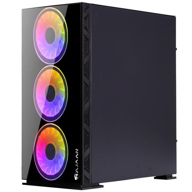 HAJAAN BREEZE PRO Gaming Tower PC - AMD Ryzen 7 5700G Processor 16GB DDR4 RAM 512GB SSD 4TB HDD Nvidia GeForce GTX 1050 Ti 4GB WIFI Gaming Headset Windows 11 Pro