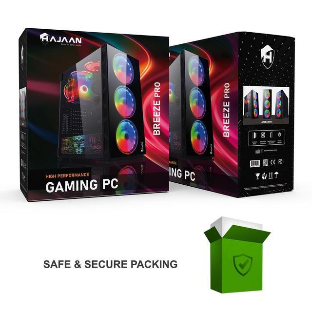 HAJAAN Gaming PC Desktop AMD Ryzen 7 7700 Up To 5.3GHz GeForce RTX 4060 8GB GDDR6 64GB DDR5 6000MHz 2TB NVMe SSD WiFi Ready & Windows 11 Pro 1 Year Warranty
