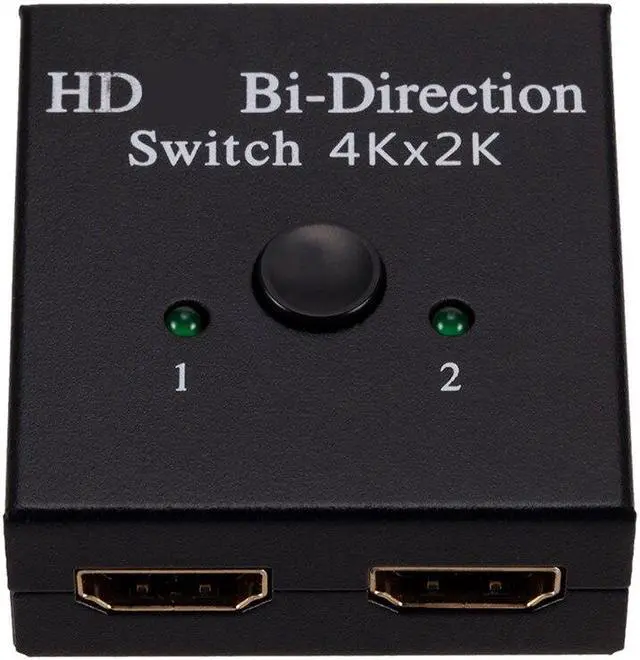 HDMI-compatible Splitter 4K Switch KVM Bi-Direction 1x2/2x1 HDMI-compatible Switcher 2 in1 Out for PS4/3 TV Box Switcher Adapter