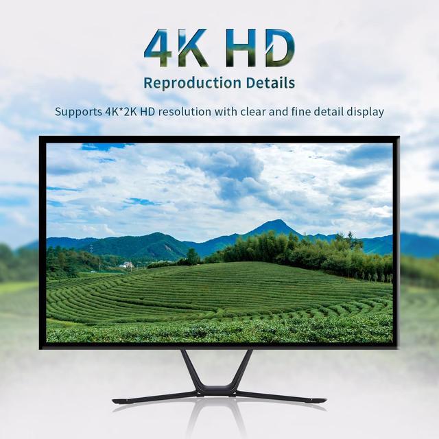 HDMI KVM Switches 4K 60hz 2 Ports HDMI Kvm Switch 1 Monitors 2 Computers USB Switcher 2 Computers Share 4 Usb2.0 Devices Keyboard Mouse Printer USB Switch Supports Desktop Controller And Button Switch