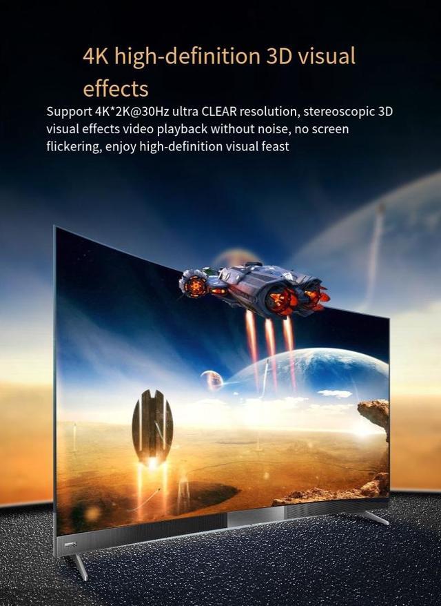 HDMI Splitter 1 In 2 Out High-definition Splitter 1 Split 2 Audio And Video Frequency Divider Co-screen Splitter 4K