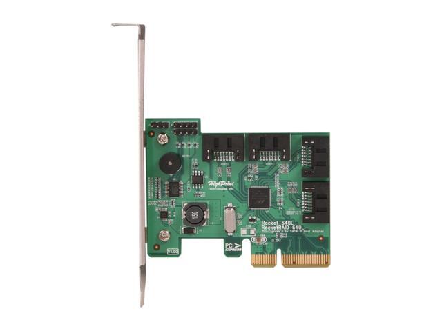HighPoint RocketRAID 640L PCI-Express 2.0 X4 Low Profile SATA RAID Controller Card