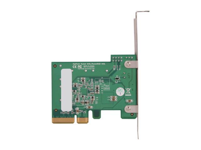 HighPoint RocketRAID 640L PCI-Express 2.0 X4 Low Profile SATA RAID Controller Card