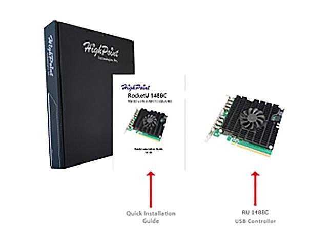 HighPoint RU1488C PCIe 3.0 X16 USB 3.2 20Gb/s Host Controller