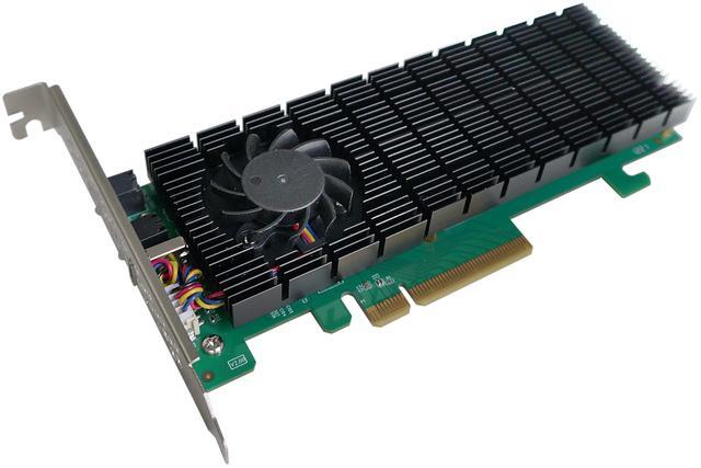 HighPoint SSD6202A PCI-Express 3.0 X8 PCI-Express Driverless Bootable 2x M.2 PCIe Gen3 X8 NVMe RAID Controller