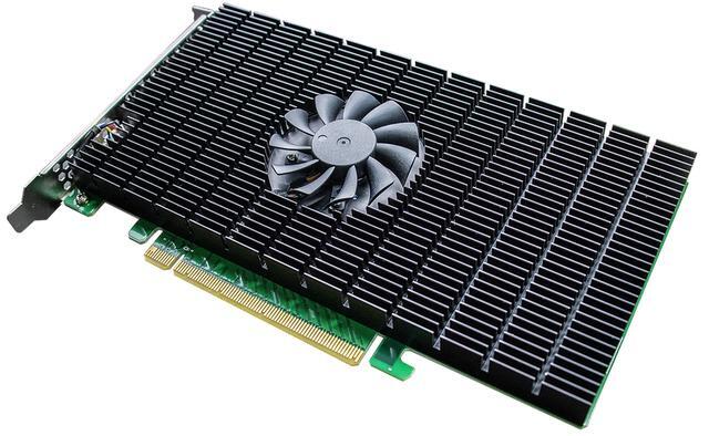 HighPoint SSD7105 PCI-Express 3.0 X16 PCI-Express PCIe 3.0 X16 Fully Bootable 4-Port M.2 NVMe RAID Controller