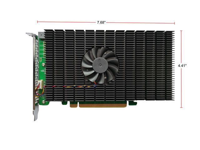 HighPoint SSD7505 PCIe 4.0 X16 4-Channel M.2 NVMe RAID Controller