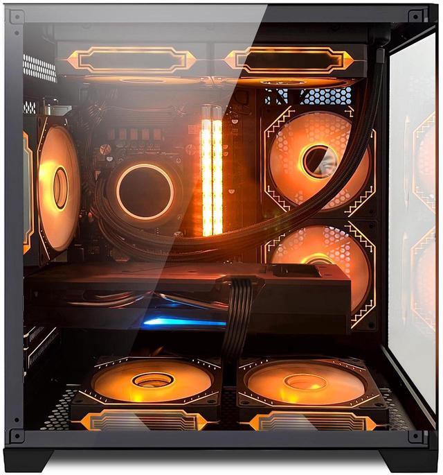 Hoengager Gaming PC INTEL Core I5 13400F 2.5 GHz RTX 5060 8GB 32GB DDR4 RAM 3200MHz 1TB PCIe +1TB SATA SSD WIFI&Bluetooth Windows 11 Pro