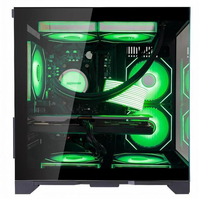 Hoengager RTX 5070 12GB Gaming PC Desktop - AMD Ryzen 7 5700X 3.4 GHz 32GB DDR4 RAM 1TB PCIe SSD WiFi + BT Windows 11 Pro -RGB Prebuilt Computer
