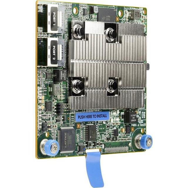 HP 869081-B21 Smart Array P408I-A Sr Gen10 - Storage Controller (Raid) With Low Profile Heatsink - 8 Channel - Sata 6Gb/S / Sas 12Gb/S - 12 Gbit/S - Raid 0 1 5 6 10 50 60 1 Adm 10 Adm - Pcie