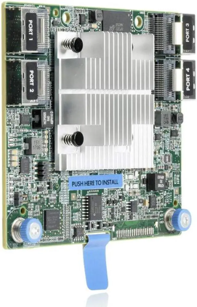 HP 869081-B21 Smart Array P408I-A Sr Gen10 - Storage Controller (Raid) With Low Profile Heatsink - 8 Channel - Sata 6Gb/S / Sas 12Gb/S - 12 Gbit/S - Raid 0 1 5 6 10 50 60 1 Adm 10 Adm - Pcie