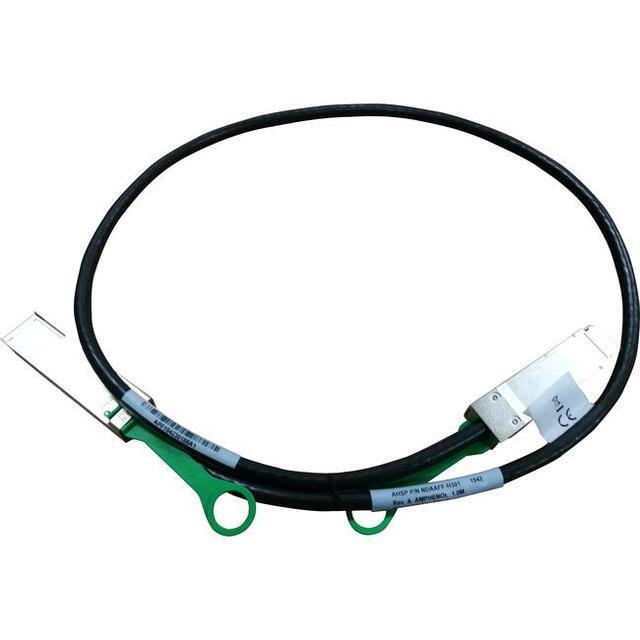 HP JL271A X240 Direct Attach Copper Cable - 100Gbase Direct Attach Cable - Qsfp28 (M) To Qsfp28 (M) - 3.3 Ft - For Flexfabric 5930 2-Slot 5930-2Slot+2Qsfp+ 5930-32Qsfp+ 5930-4Slot