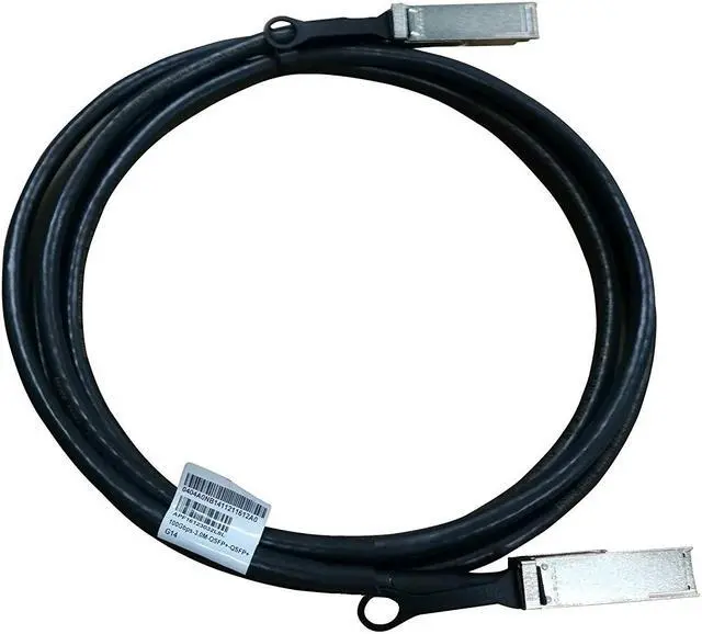 HP JL272A X240 Direct Attach Copper Cable - 100Gbase Direct Attach Cable - Qsfp28 (M) To Qsfp28 (M) - 10 Ft - For Flexfabric 5930 2-Slot 5930-2Slot+2Qsfp+ 5930-32Qsfp+ 5930-4Slot