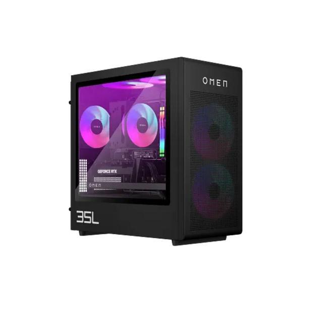 HP OMEN 35L GT16-0000t Intel Core I7-14700F 2.10 GHz Up To 5.4 GHz 32 GB 1 TB SSD NVIDIA GeForce RTX 4070 Super Windows 11 Home Gaming Desktop Black - 9X6B9AV-V011