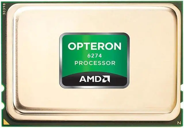 HP Opteron 6274 2.2GHz 16 MB L2 Cache 16MB L3 Cache Socket G34 115W 663373-B21 Server Processor