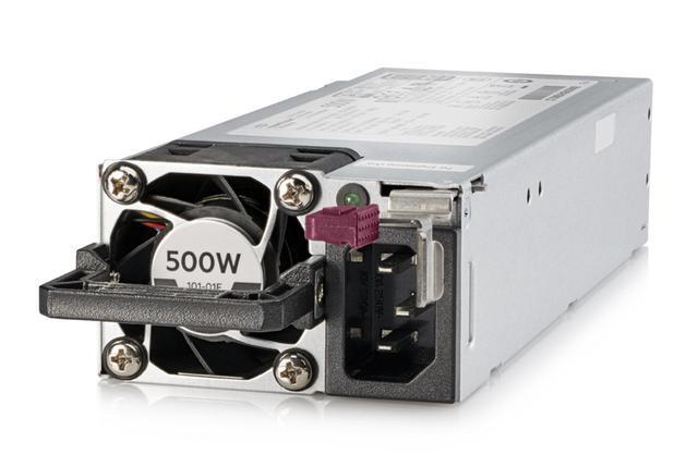 HPE 500W Flex Slot Platinum Hot Plug Low Halogen Power Supply Kit - 230 V AC 380 V DC - 865408-B21