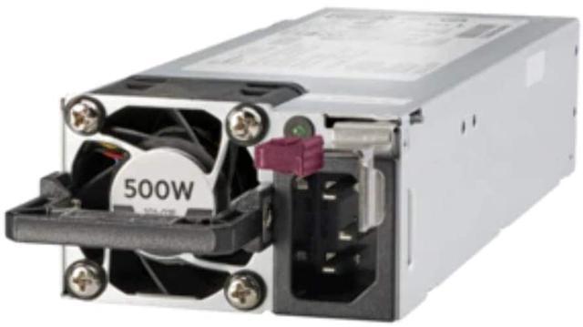 HPE 500W Flex Slot Platinum Hot Plug Low Halogen Power Supply Kit - 230 V AC 380 V DC - 865408-B21