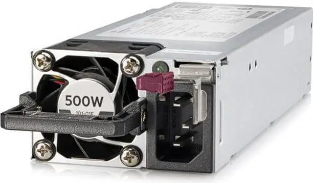 HPE 500W Flex Slot Platinum Hot Plug Low Halogen Power Supply Kit - 230 V AC 380 V DC - 865408-B21