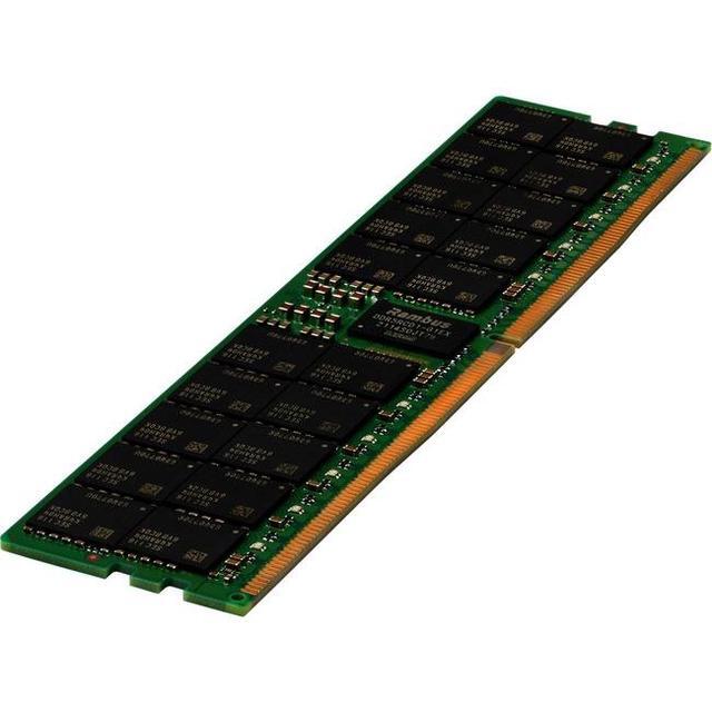 HPE 64GB DDR5 SDRAM Memory Module - For Server Rack Server Blade Server - 64 GB (1 X 64GB) - DDR5-4800/PC5-38400 DDR5 SDRAM - 4800 MHz Dual-rank Memory - 1.10 V - Registered - 288-pin - DIMM