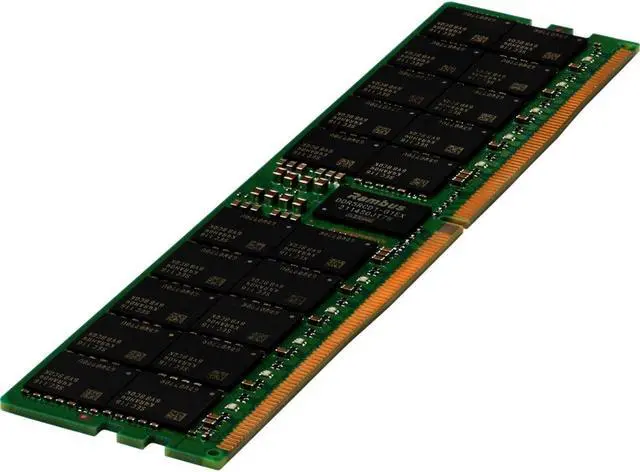 HPE 64GB DDR5 SDRAM Memory Module - For Server Rack Server Blade Server - 64 GB (1 x 64GB) - DDR5-4800/PC5-38400 DDR5 SDRAM - 4800 MHz Dual-rank Memory - 1.10 V - Registered - 288-pin - DIMM