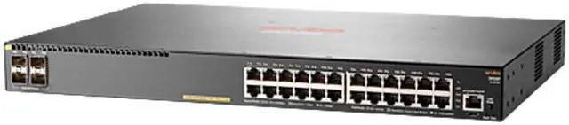 HPE Aruba Networking 2930F 24G PoE+ 4SFP Switch JL261A