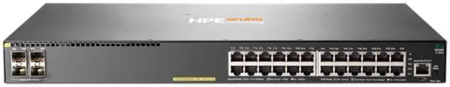 HPE Aruba Networking 2930F 24G PoE+ 4SFP+ Switch JL255A