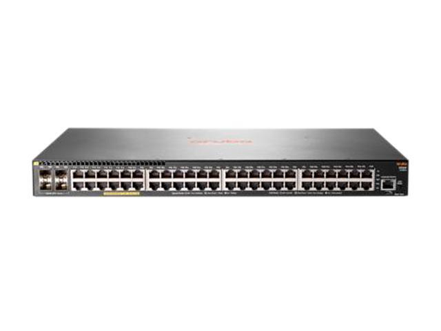 HPE Aruba Networking 2930F 48G PoE+ 4SFP+ Switch JL256A#ABA