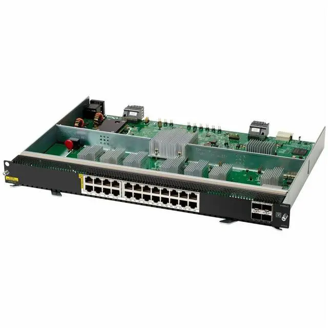HPE Aruba Networking CX 5420 Switch Chassis 20p 10M/100M/1G Class4 PoE 2p SFP28 1G/10G/25G Module S0U64A