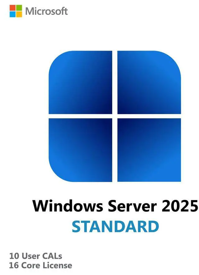 HPE Microsoft Windows Server 2025 - License To Use (LTU) - 10 User CAL P77114-B21 - OEM
