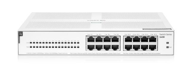 HPE Networking Instant On Switch 16p Gigabit CL4 PoE 124W 1430 (R8R48A#ABA)