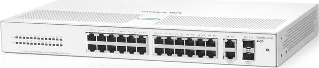 HPE Networking Instant On Switch 26p Gigabit 2p SFP 1430 (R8R50A#ABA)