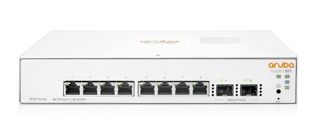 HPE Networking Instant On Switch 8p Gigabit 2p SFP 1930 (JL680A#ABA)