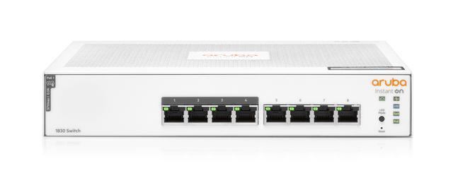 HPE Networking Instant On Switch 8p Gigabit CL4 PoE 65W 1830 (JL811A#ABA)