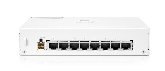 HPE Networking Instant On Switch 8p Gigabit CL4 PoE 64W 1430 (R8R46A#ABA)