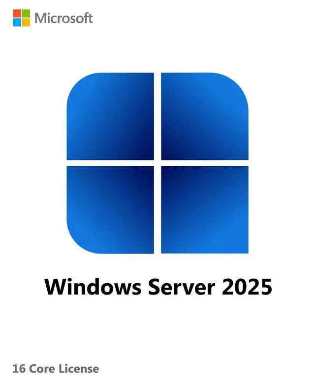 HPE Windows Microsoft Server 2025 Standard - Reseller Option Kit (ROK) - 16 Core P77100-DN1 - OEM