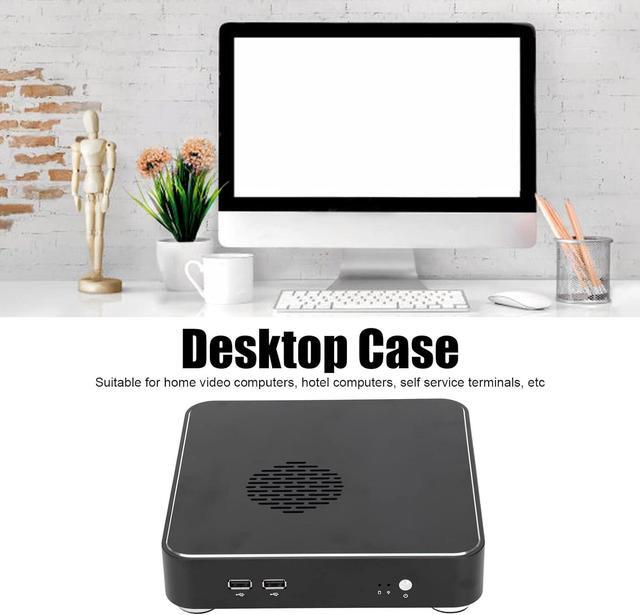 Htpc Case Mini Itx Case Desktop Case With Good Heat Dissipation Exquisite Compact Small Full Tower Htpc Case For Home Video Computer