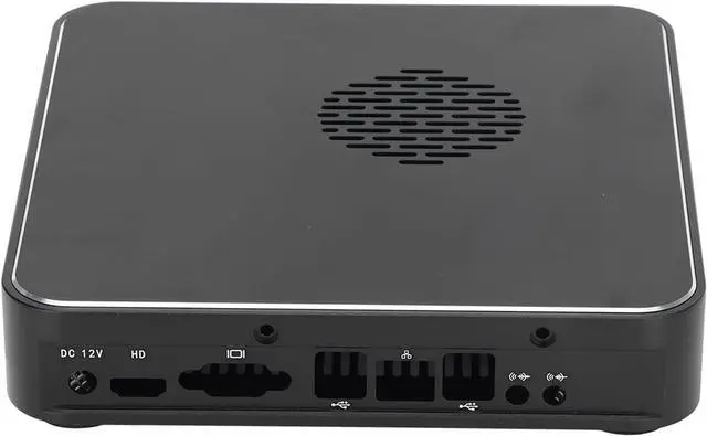 Htpc Case Mini Itx Case Desktop Case with Good Heat Dissipation Exquisite Compact Small Full Tower Htpc Case for Home Video Computer