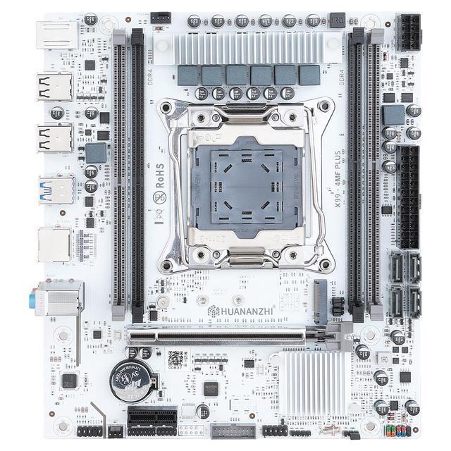 HUANANZHI X99 4MF Plus LGA 2011-3 Xeon Motherboard - DDR4 RECC/NON-ECC Memory Support NVME Connectivity With TPM 2.0