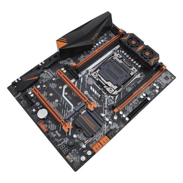 HUANANZHI X99 BD4 X99 Motherboard With Intel XEON E5 2680 V4 With 2*16G DDR4 RECC Memory Combo Kit Set NVME NGFF SATA USB 3.0